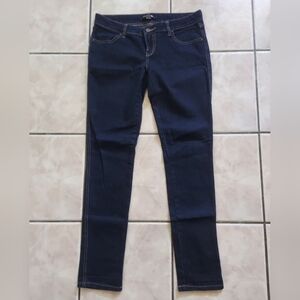 Forever 21 Dark Blue Low Rise Skinny Jeans